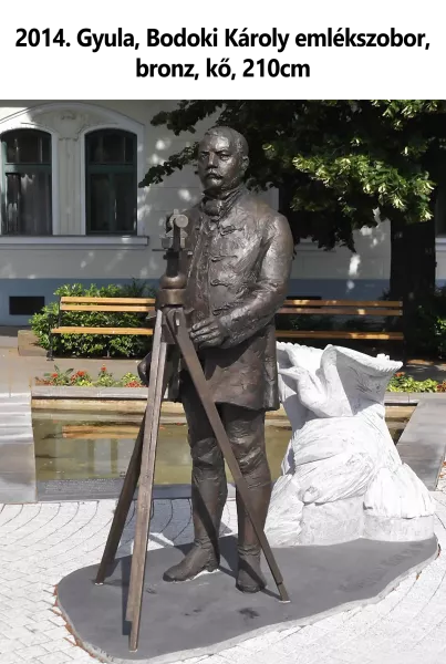 2014-Gyula-Bodoki-Karoly-emlekszobor-bronz-ko-210cm
