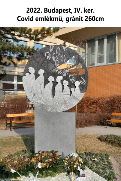 2022-Budapest--IV-ker-Covid-emlekmu--granit-260-cm